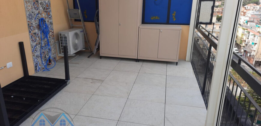 BILOCALE ATTICO RISTRUTTURATO CON TERRAZZA VISTA MARE –  VIA PONTI – 200 m DAL MARE – BORGHETTO S.SPIRITO