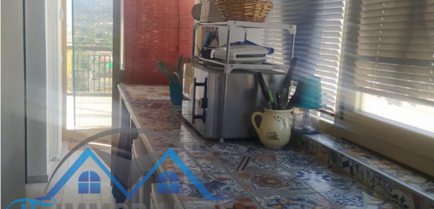 BILOCALE ATTICO RISTRUTTURATO CON TERRAZZA VISTA MARE –  VIA PONTI – 200 m DAL MARE – BORGHETTO S.SPIRITO