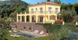 VILLA IN COSTRUZIONE CON SPLENDIDA VISTA MARE –  STRADA CONSORZILE SIMONE SALADA – 1 Km DAL MARE – ALASSIO