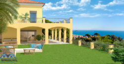 VILLA IN COSTRUZIONE CON SPLENDIDA VISTA MARE –  STRADA CONSORZILE SIMONE SALADA – 1 Km DAL MARE – ALASSIO