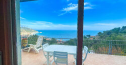 VILLA CON SPLENDIDA VISTA SUL GOLFO DI ANDORA –  VIA IMMACOLATA – 1 km DAL MARE – ANDORA