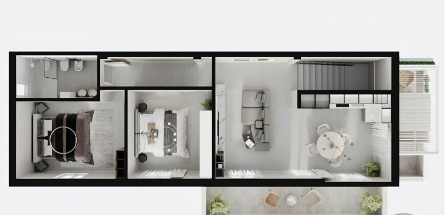 TRILOCALE  IN CASA INDIPENDENTE CON AMPIO BALCONE  E TERRAZZINO –  VIA GIUSEPPE MAZZINI – 150 m DAL MARE – ALASSIO