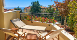 ATTICO VISTA MARE –  VIA SOLVA (ADIACENTE BORGO COSCIA) – 200 m DAL MARE – ALASSIO