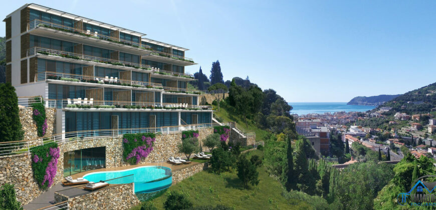 APPARTAMENTI DI NUOVA COSTRUZIONE IN RESIDENZA “EMERALD”  –  VIA ADELASIA – 1 Km DAL MARE – ALASSIO