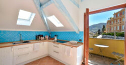 ATTICO SU 2 LIVELLI CON SPLENDIDI TERRAZZI VISTA MARE –  VIA ADELASIA – 500 m DAL MARE – ALASSIO