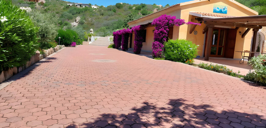 VILLA CON PISCINA IMMERSA NEL VERDE –  VIALE CUGNANA – COSTA SMERALDA – OLBIA