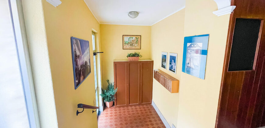 PENTALOCALE CON 3 BALCONI, PIANO ALTO, VISTA MARE –  VICO CONCERIA – 350 m DAL MARE – ALASSIO