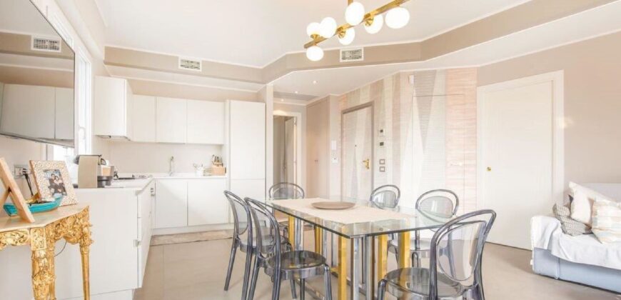 ATTICO/QUADRILOCALE CON STUPENDO TERRAZZO VISTA MARE – VIA DANTE ALIGHIERI – 100 M DAL MARE – ALASSIO