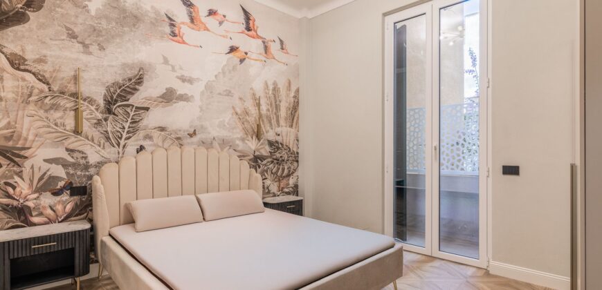 QUADRILOCALE COMPLETAMENTE RISTRUTTURATO ED ARREDATO –  BORGO COSCIA – 50 m DAL MARE – ALASSIO