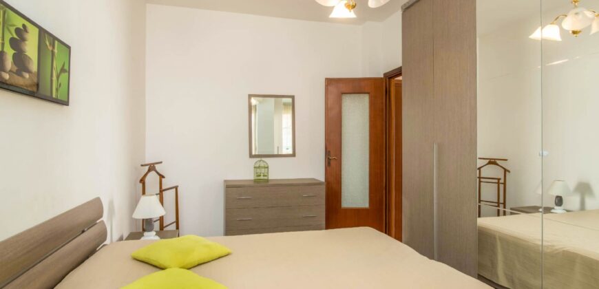 TRILOCALE CON DOPPIO BALCONE –  VIA DANTE – 150 m DAL MARE – BORGHETTO SANTO SPIRITO
