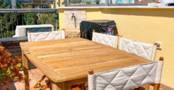 ATTICO SU 2 LIVELLI CON TERRAZZO VISTA MARE –  VIA SOLVA – 150 M DAL MARE –  ALASSIO