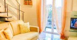 ATTICO SU 2 LIVELLI CON TERRAZZO VISTA MARE –  VIA SOLVA – 150 M DAL MARE –  ALASSIO