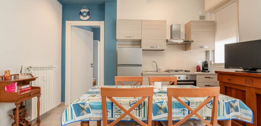 BILOCALE CON DOPPIO BALCONE E CANTINA –  VIA VERDI – 350 M DAL MARE – BORGHETTO SANTO SPIRITO
